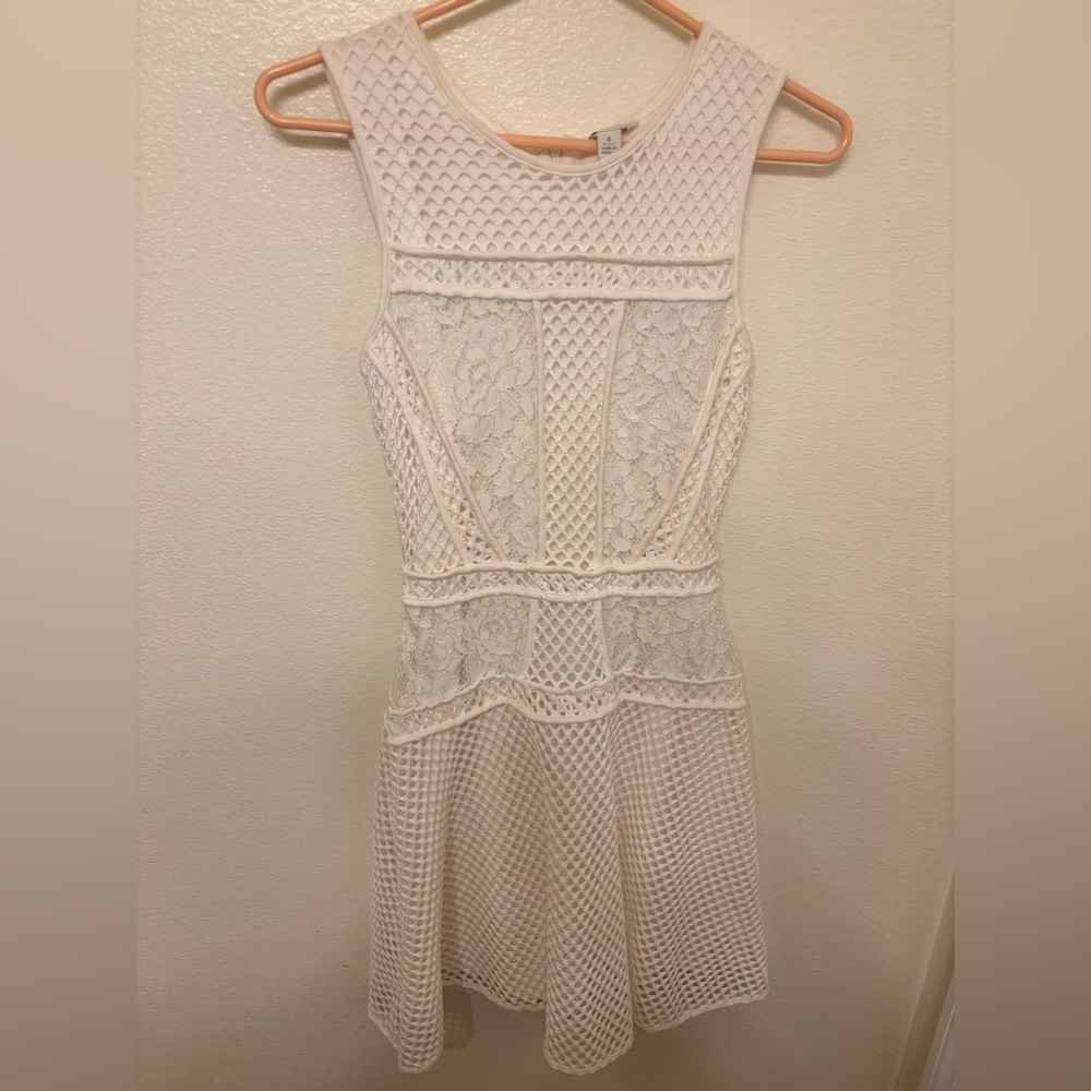 Cato White Textured Top - Picture 2 of 5